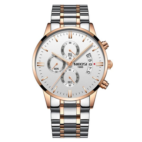 NIBOSI Man Watch 2019 Relogio Masculino Mens Watches Top Luxury Brand Sport Military Quartz Watch Men Wristwatch Male Clock Saat