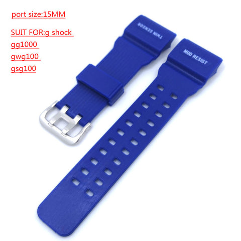 For casio Watches Watchband Silicone Rubber Bands EF Replace Electronic Wristwatch Band Sports Watch Straps 16mm 18mm 20mm 22mm