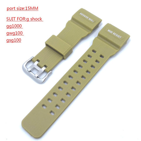 For casio Watches Watchband Silicone Rubber Bands EF Replace Electronic Wristwatch Band Sports Watch Straps 16mm 18mm 20mm 22mm