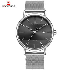 Newest Lover's Watches NAVIFORCE Quartz Simple Clock Men Women Waterproof Full Steel Couple Wristwatches Relogio Masculino 2019