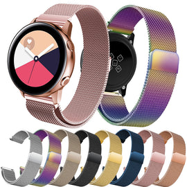 Milanese Loop Bracelet for Samsung Galaxy Watch Active Straps Stainless Steel Watch Strap 20mm Watch Band Galaxy Watch 42 Bands