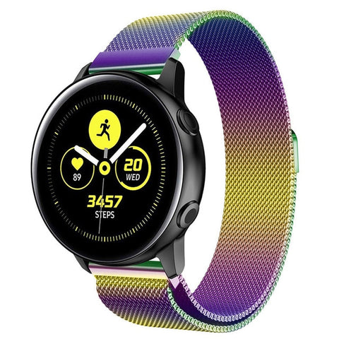 Milanese Loop Bracelet for Samsung Galaxy Watch Active Straps Stainless Steel Watch Strap 20mm Watch Band Galaxy Watch 42 Bands