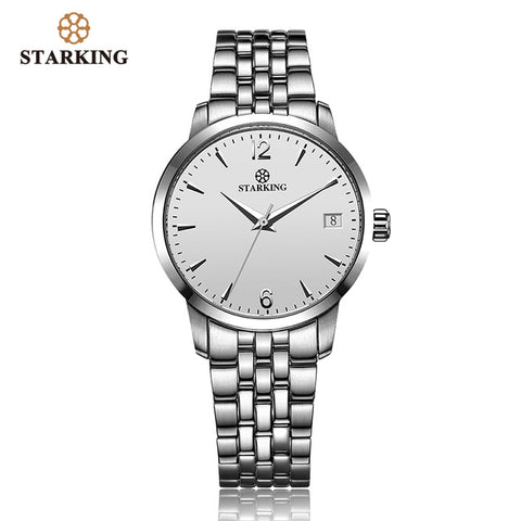 STARKING Women Watches Top Brand Luxury Rose Gold Lady Watch Stainless Steel Dress Women Watch Mechanical Wrist Watches Gift