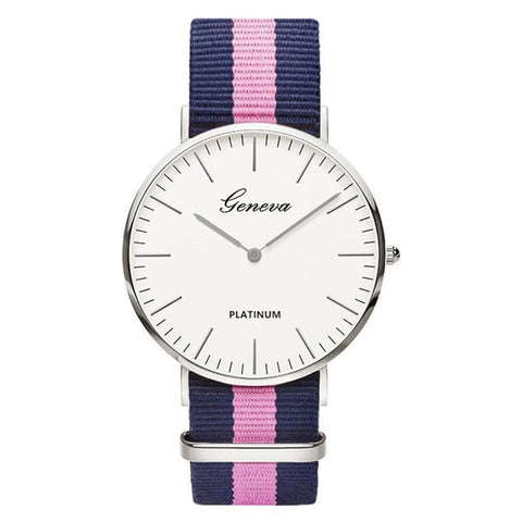 Dropshipping Cheap Men Watch Women Fashion Simple Nato Strap Nylon Quartz Women Watch Top Brand Unisex Wrist Watch Relojes Hot