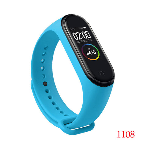 For Xiaomi Mi Band 4 3 Strap Metal buckle silicone wrist strap miband 3 accessories bracelet Miband 4 watchband Avengers Pattern