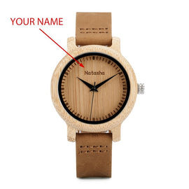 BOBO BIRD Couple Watch Men Women Wood Quarzt Wristwatches for Male Personalized Engraved Anniversary groomsman Gift