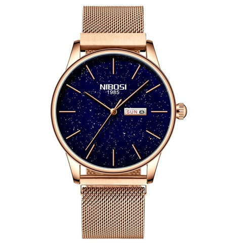 NIBOSI Women Watches Magnetic Starry Sky Female Clock Quartz Wristwatch Fashion Ladies Wrist Watch reloj mujer relogio feminino