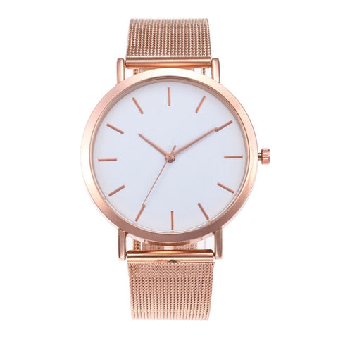 Fashion Women Watches Simple Romantic Rose Gold Watch Women's Wrist Watch Ladies watch relogio feminino reloj mujer Dropship