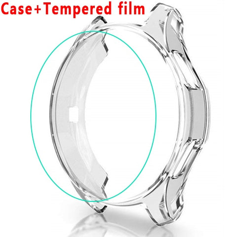 Case for Samsung Galaxy Watch 46mm 42mm/Gear S3 frontier bumper soft smart watch accessories plated protective diamond shellcase