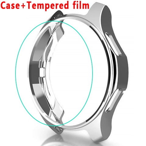 Case for Samsung Galaxy Watch 46mm 42mm/Gear S3 frontier bumper soft smart watch accessories plated protective diamond shellcase