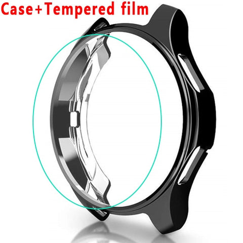 Case for Samsung Galaxy Watch 46mm 42mm/Gear S3 frontier bumper soft smart watch accessories plated protective diamond shellcase