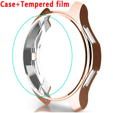 Case for Samsung Galaxy Watch 46mm 42mm/Gear S3 frontier bumper soft smart watch accessories plated protective diamond shellcase