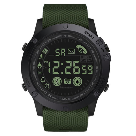 Men's watch outdoor intelligent Multifunction sports and leisure  digital clock military silicone automatic clock waterproof H4