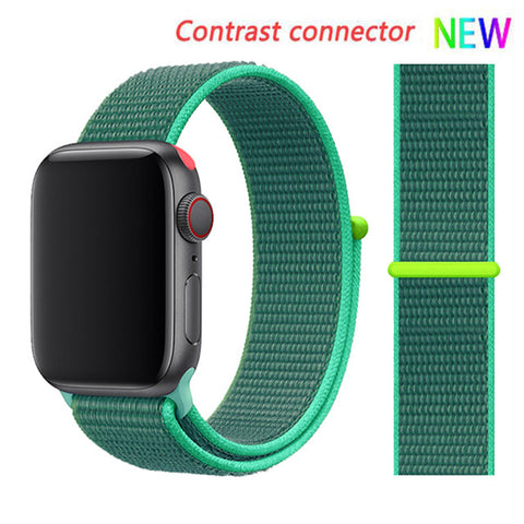 Nylon Strap for Apple watch 5 Band 44mm 40mm iWatch band 42mm 38mm Sport Loop Watchband bracelet Apple watch 4 3 2 1 38 40 44 mm