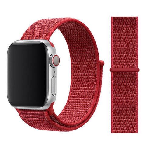 Nylon Strap for Apple watch 5 Band 44mm 40mm iWatch band 42mm 38mm Sport Loop Watchband bracelet Apple watch 4 3 2 1 38 40 44 mm