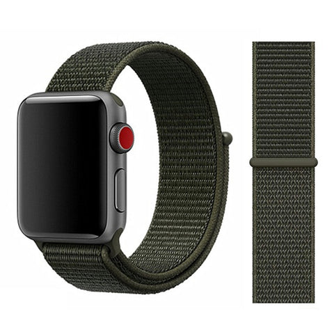 Nylon Strap for Apple watch 5 Band 44mm 40mm iWatch band 42mm 38mm Sport Loop Watchband bracelet Apple watch 4 3 2 1 38 40 44 mm