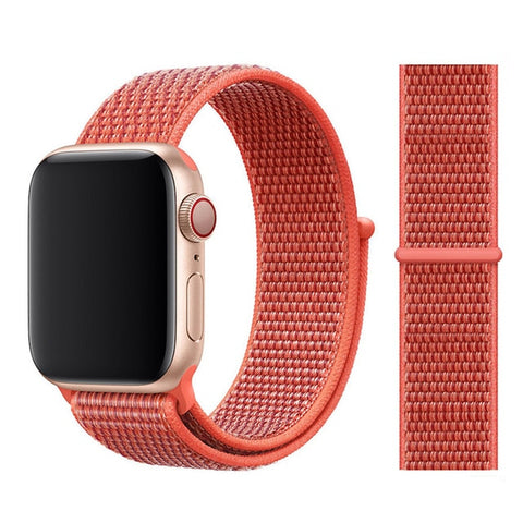 Nylon Strap for Apple watch 5 Band 44mm 40mm iWatch band 42mm 38mm Sport Loop Watchband bracelet Apple watch 4 3 2 1 38 40 44 mm