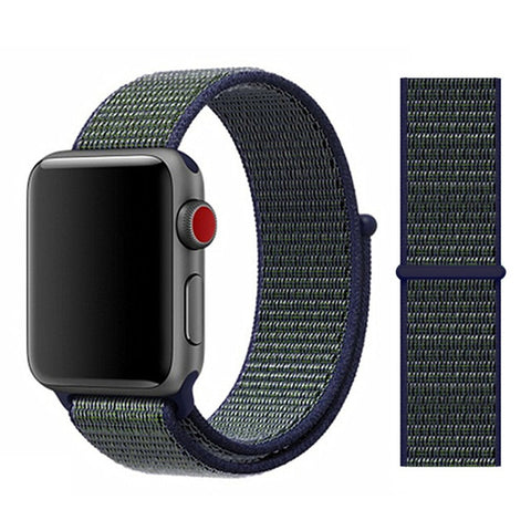 Nylon Strap for Apple watch 5 Band 44mm 40mm iWatch band 42mm 38mm Sport Loop Watchband bracelet Apple watch 4 3 2 1 38 40 44 mm