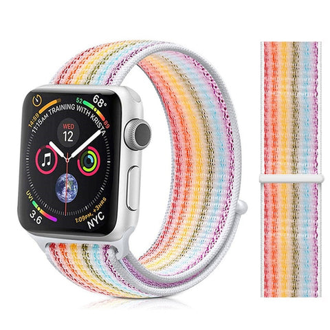 Nylon Strap for Apple watch 5 Band 44mm 40mm iWatch band 42mm 38mm Sport Loop Watchband bracelet Apple watch 4 3 2 1 38 40 44 mm