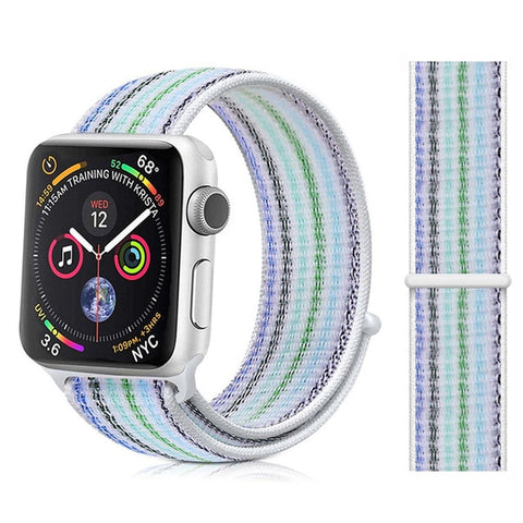 Nylon Strap for Apple watch 5 Band 44mm 40mm iWatch band 42mm 38mm Sport Loop Watchband bracelet Apple watch 4 3 2 1 38 40 44 mm