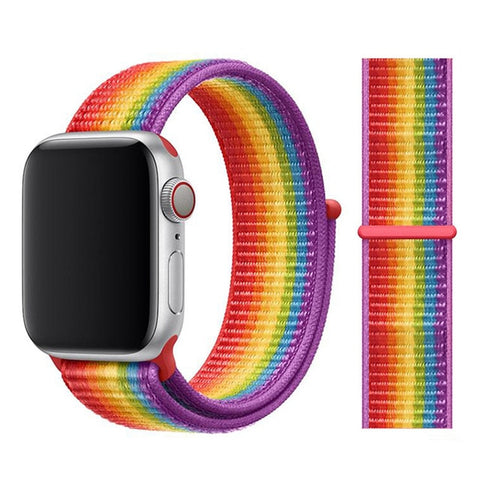 Nylon Strap for Apple watch 5 Band 44mm 40mm iWatch band 42mm 38mm Sport Loop Watchband bracelet Apple watch 4 3 2 1 38 40 44 mm