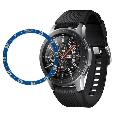 Metal cover For Samsung Galaxy Watch 46mm/42mm Case Gear S3 Frontier/Classic sport Adhesive Cover band strap Accessories 46/42 3