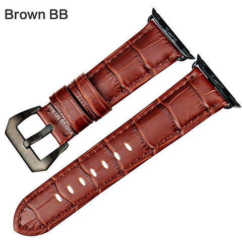 MAIKES watchbands genuine cow leather watch strap for Apple Watch Band 42mm 38mm series 4-1 iwatch 4 44mm 40mm  watch bracelet