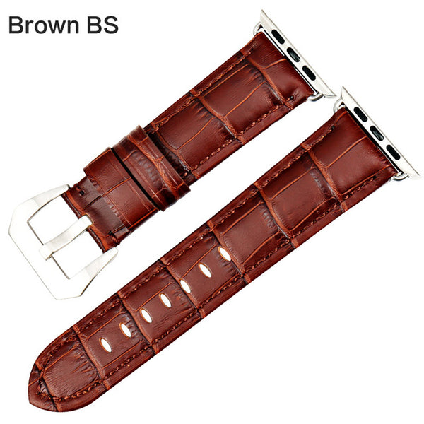 MAIKES watchbands genuine cow leather watch strap for Apple Watch Band 42mm 38mm series 4-1 iwatch 4 44mm 40mm  watch bracelet