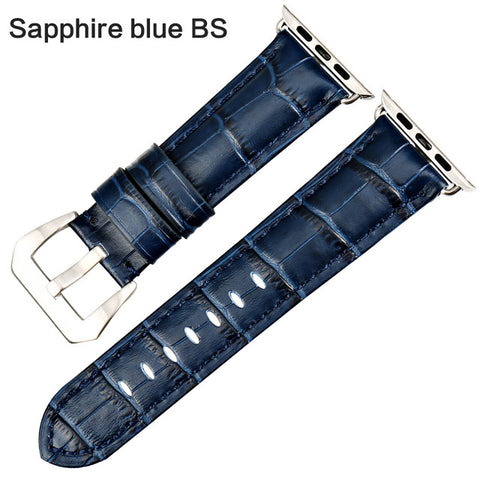 MAIKES watchbands genuine cow leather watch strap for Apple Watch Band 42mm 38mm series 4-1 iwatch 4 44mm 40mm  watch bracelet