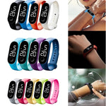 Fashion Women Men Sport Watch Waterproof LED Luminous  Electronic Sensor Watches Casual Bracelet Wrist Watch Thanksgiving Gift