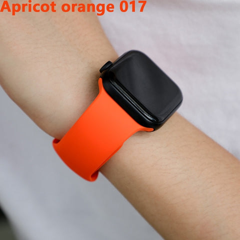 Strap For Apple Watch Band 44 mm 40mm Correa apple watch 5 4 iwatch band 42mm 38 mm bracelet Silicone Watchband Accessories 3 2