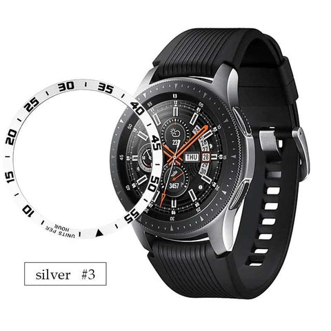 Metal outer edge Styling for samsung galaxy watch 46mm/42mm Gear S3 Frontier/Classic sport Cover watch Accessories 20mm 22mm