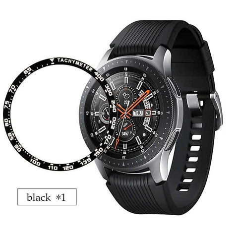 Metal outer edge Styling for samsung galaxy watch 46mm/42mm Gear S3 Frontier/Classic sport Cover watch Accessories 20mm 22mm