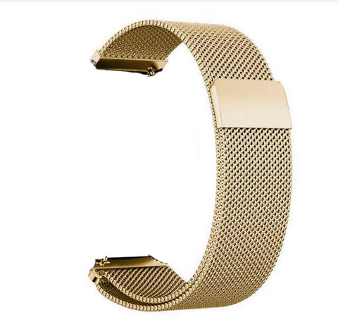 General Quick Release Watch Strap Milanese Magnetic Closure Stainless Steel Watch Band Replacement Strap 16mm 18mm 20mm 22mm 24