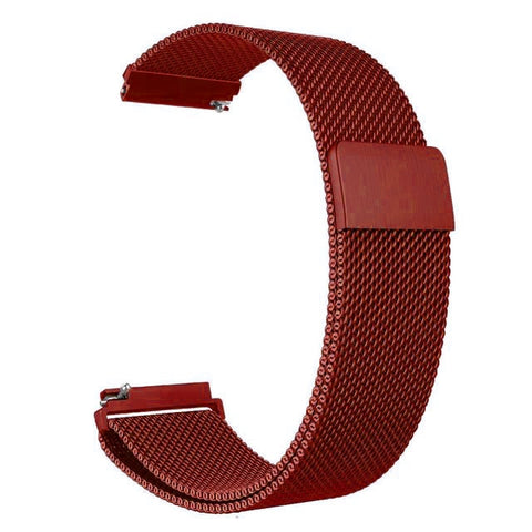 General Quick Release Watch Strap Milanese Magnetic Closure Stainless Steel Watch Band Replacement Strap 16mm 18mm 20mm 22mm 24