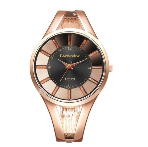 Women's Watches CANSNOW Rose Gold zegarek damski Fashion Ladies Watch Women Waterproof Clock Women Relogio Feminino Saati