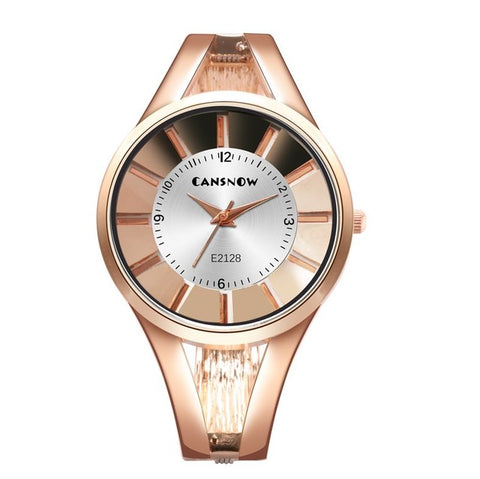 Women's Watches CANSNOW Rose Gold zegarek damski Fashion Ladies Watch Women Waterproof Clock Women Relogio Feminino Saati