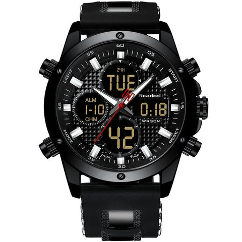 Readeel Sport Wrist waches men Waterproof Military wristwatch mens Quartz relogio masculino reloj relojes hombre 2019