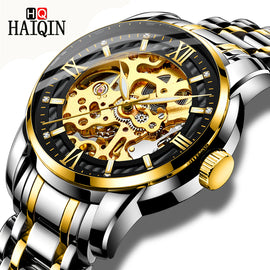 HAIQIN Men's Watches sport/automatic/mechanical/mliltary watch men wristwatch mens watches top brand luxury relogio mecanico