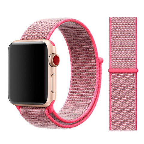 Nylon Strap for Apple watch 5 Band 44mm 40mm iWatch band 42mm 38mm Sport Loop Watchband bracelet Apple watch 4 3 2 1 38 40 44 mm