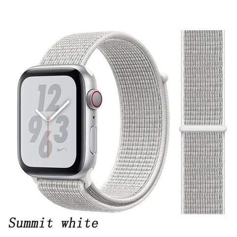 Strap For Apple Watch band apple watch 5 3 4 band 44mm/40mm Sport loop iwatch band 5 42mm 38mm correa pulseira nylon watchband