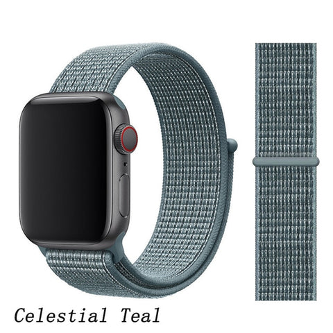 Strap For Apple Watch band apple watch 5 3 4 band 44mm/40mm Sport loop iwatch band 5 42mm 38mm correa pulseira nylon watchband