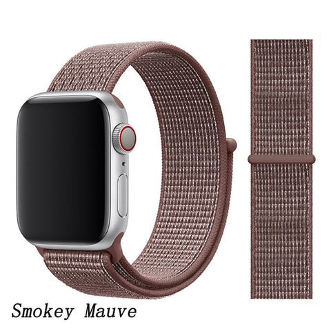 Strap For Apple Watch band apple watch 5 3 4 band 44mm/40mm Sport loop iwatch band 5 42mm 38mm correa pulseira nylon watchband