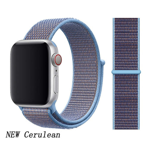 Strap For Apple Watch band apple watch 5 3 4 band 44mm/40mm Sport loop iwatch band 5 42mm 38mm correa pulseira nylon watchband