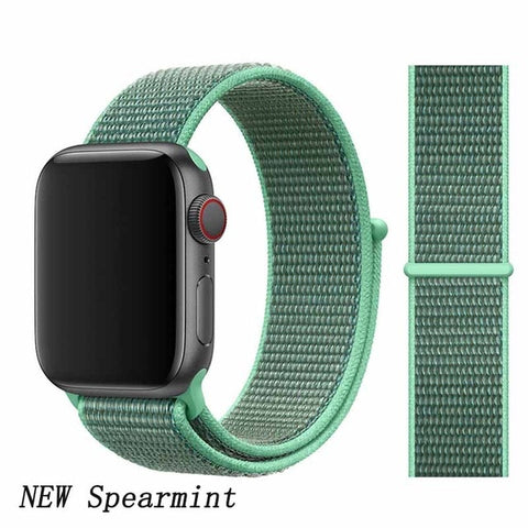 Strap For Apple Watch band apple watch 5 3 4 band 44mm/40mm Sport loop iwatch band 5 42mm 38mm correa pulseira nylon watchband