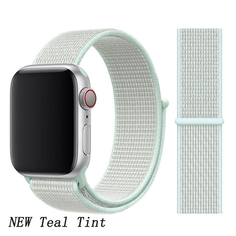 Strap For Apple Watch band apple watch 5 3 4 band 44mm/40mm Sport loop iwatch band 5 42mm 38mm correa pulseira nylon watchband