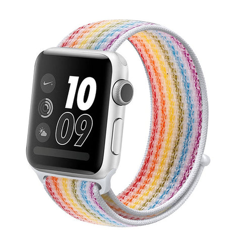 Strap For Apple Watch band apple watch 5 3 4 band 44mm/40mm Sport loop iwatch band 5 42mm 38mm correa pulseira nylon watchband