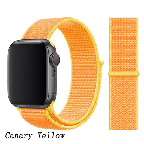 Strap For Apple Watch band apple watch 5 3 4 band 44mm/40mm Sport loop iwatch band 5 42mm 38mm correa pulseira nylon watchband