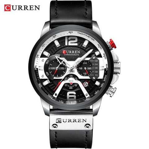 CURREN Mens Watches Top Brand Luxury Men Military Sport Wristwatch Leather Quartz Watch erkek saat Curren 8329 Relogio Masculino