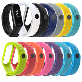 Multicolor Silicone Band Replacement For Xiaomi Mi Band 4 3 Strap Bracelet Wristband Straps Health Sleep